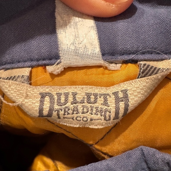 Duluth Blue Quilted Snap Button Jacket Women's L Insulated Stand Up Collar - Picture 4 of 11